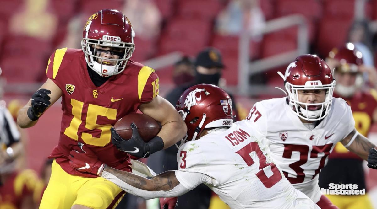 USC WR Drake London [USA TODAY]